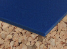 Płyta PCV spienione kolor niebieski