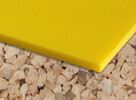 Płyta PCV spienione kolor żółty