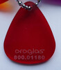 Płyta Plexi (PMMA) transparent czerwony - Oroglas 800.01180